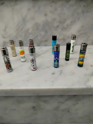 Confezione da 10 accendini Clipper