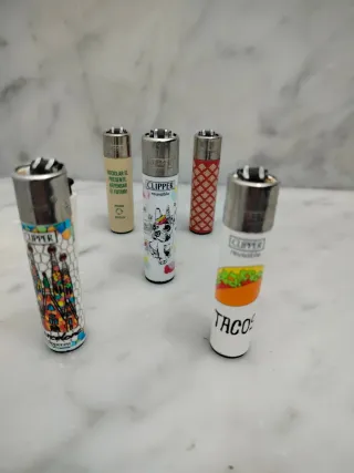 Confezione da 10 accendini Clipper