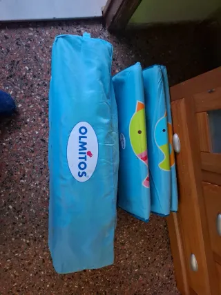 Cuna de viaje con parque infantil