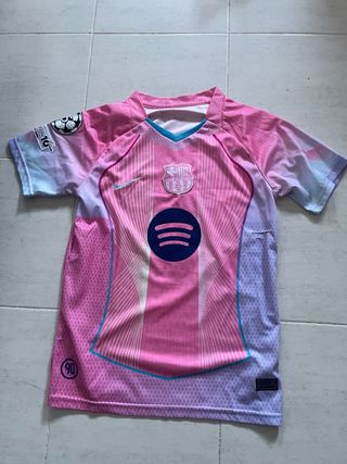 Camiseta FC Barcelona Rosa Talla S