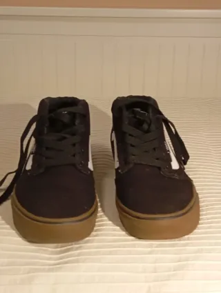 Zapatillas Vans Hi  Negras y Marrones