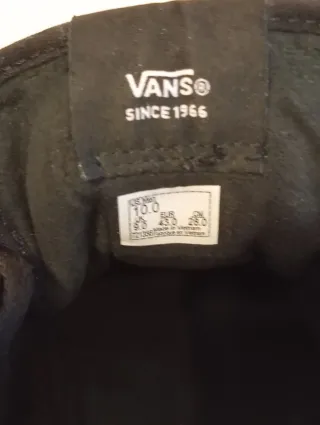 Zapatillas Vans Hi  Negras y Marrones