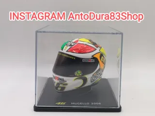 Modellino Casco Valentino Rossi Mugello 2006