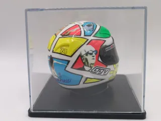 Modellino Casco Valentino Rossi Mugello 2006