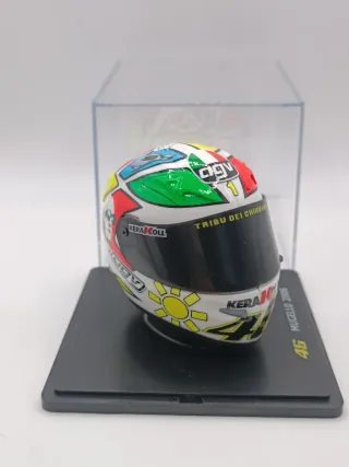 Modellino Casco Valentino Rossi Mugello 2006
