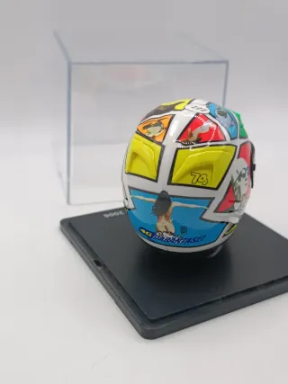 Modellino Casco Valentino Rossi Mugello 2006