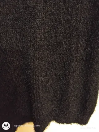 Vestido jersey negro Esprit talla L