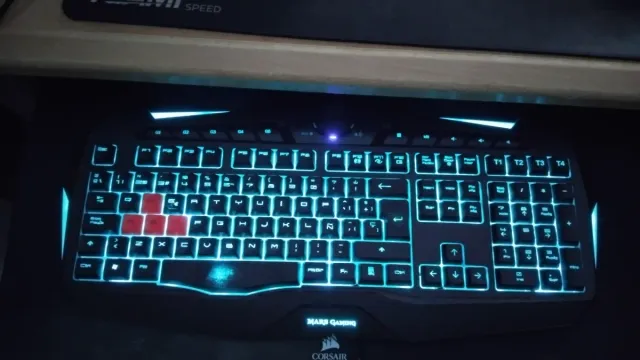 Teclado Gaming Mars Gaming MK215 RGB