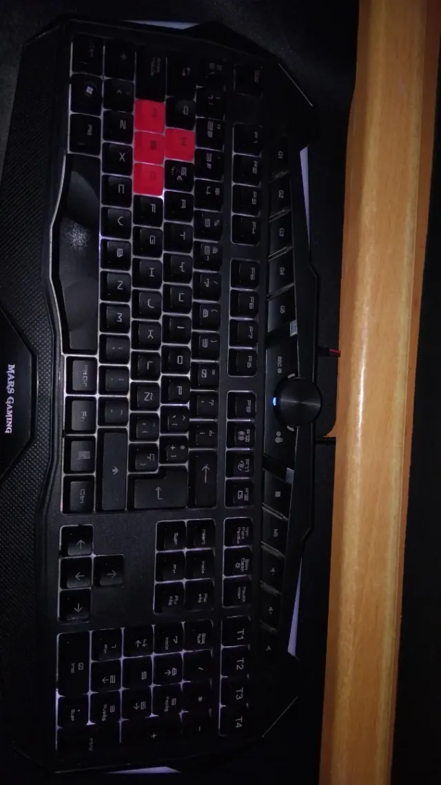 Teclado Gaming Mars Gaming MK215 RGB