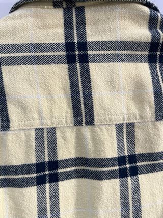 Camisa Zara cuadros amarilla niño 13-14