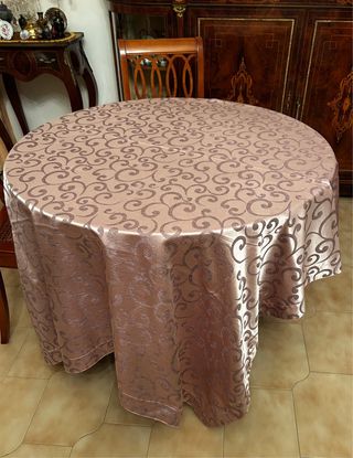 Copritavolo rotondo per 6 persone 140*180