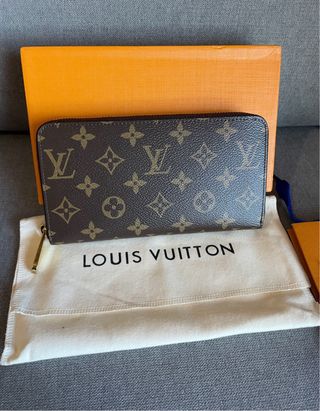 Louis Vuitton Zippy Portafoglio Originale