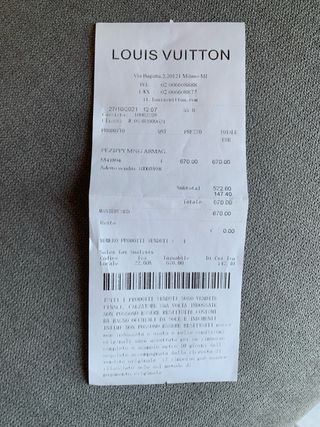 Louis Vuitton Zippy Portafoglio Originale