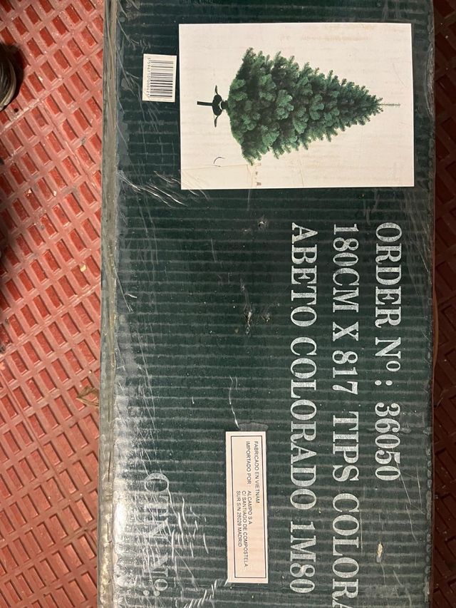 Árbol de Navidad Abeto Colorado 180cm