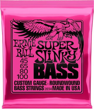 - Ernie Ball Super Slinky - Cuerdas para bajo el