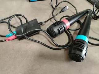 Playstation 2 PS2 con SingStar Micros