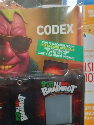 Italian Brainrot Codex + Bustina