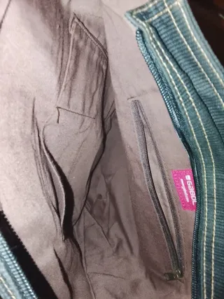 Bolso de Hombro Gabol Negro/Azul