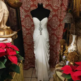 Vestido Novia Civil T42 Shimmer