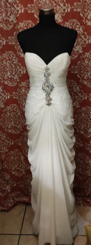 Vestido Novia Civil T42 Shimmer