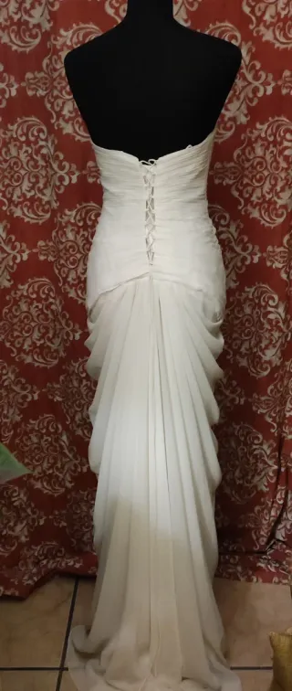 Vestido Novia Civil T42 Shimmer