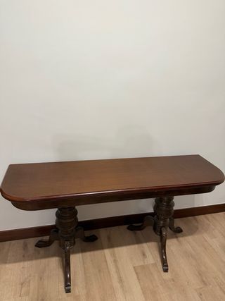 Mesa de comedor extensible madera