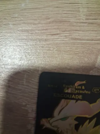 Carta Pokémon Reshiram & Charizard GX