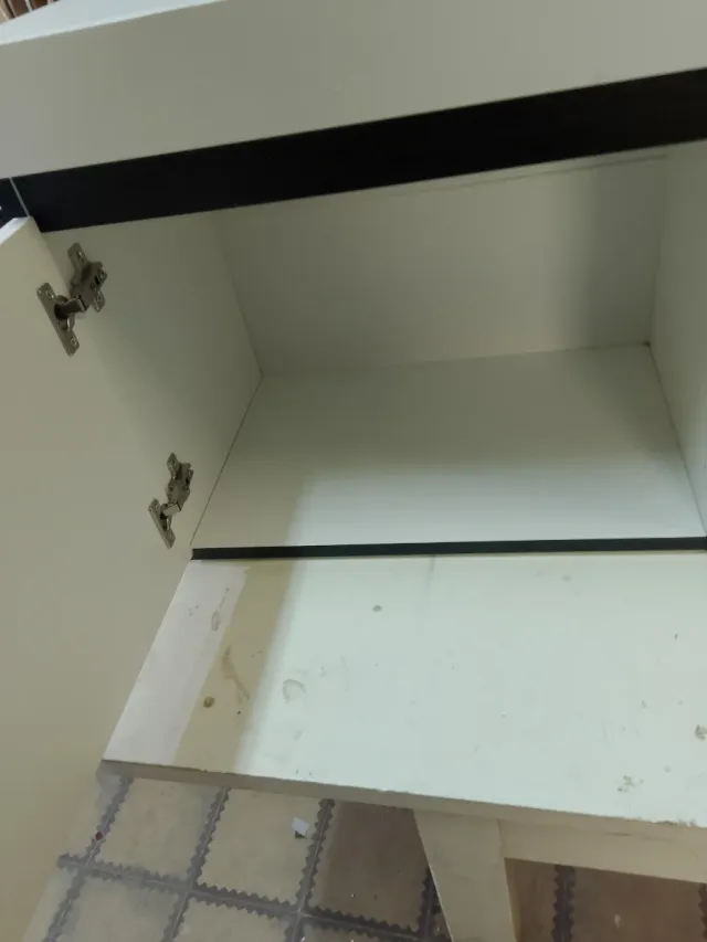 Modulo laterale TV bianco