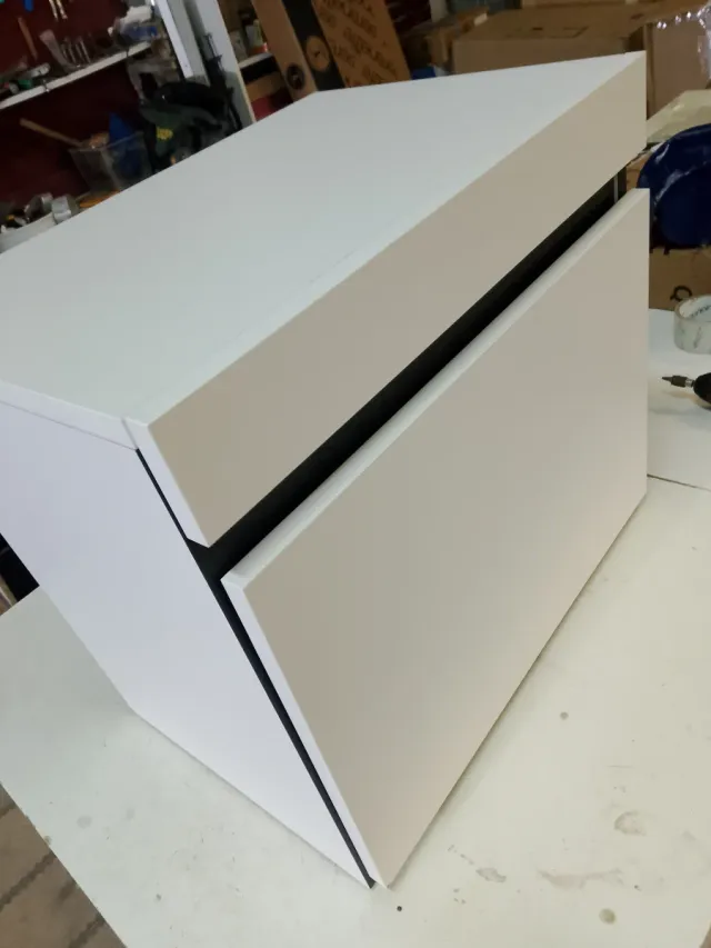 Modulo laterale TV bianco