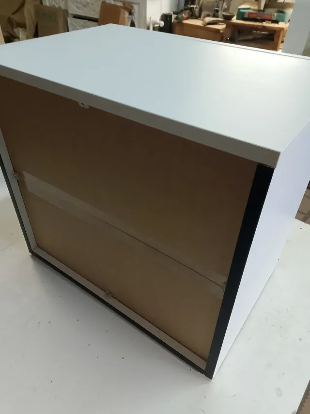 Modulo laterale TV bianco