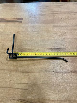 Ganchos para reja metálica