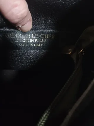 Bolso de ante verde,modelo Bouler de Banoffee