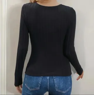 Camiseta negra talla S