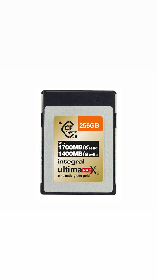 Scheda Memoria CFexpress Integral 256GB Fotografia