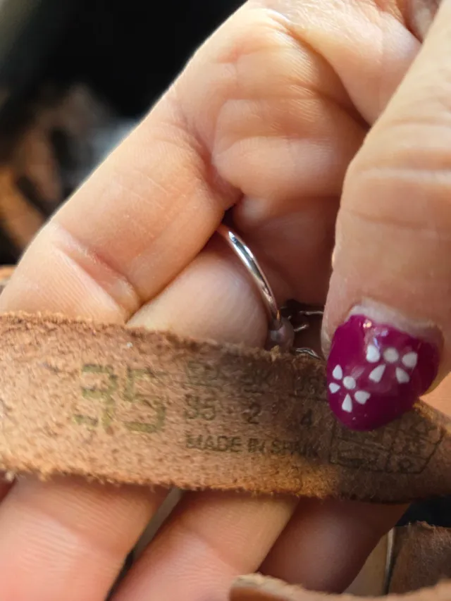 Sandalias  cuero marrón NUEVAS