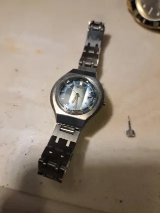 Reloj Ricoh Automático Mujer Esfera Azul