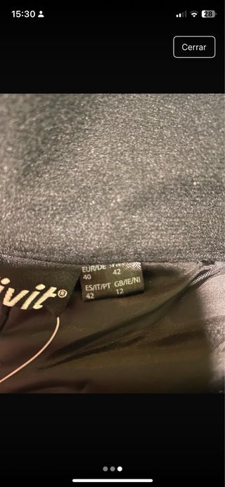 Pantalón de Nieve Mujer Marrón