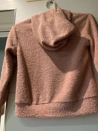 Sudadera niña capucha unicornio lentejuelas T7