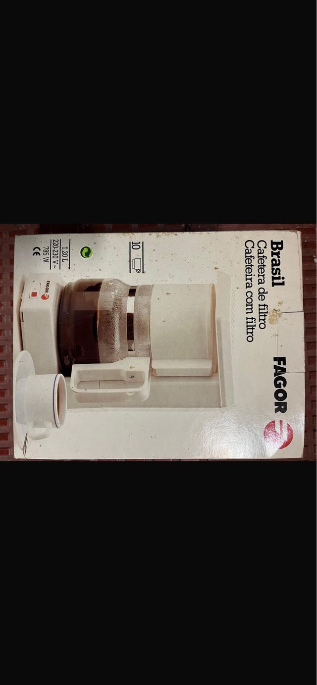 Cafetera Fagor Brasil 1.20L