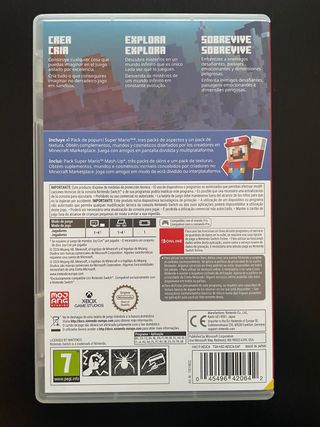 Minecraft Nintendo Switch