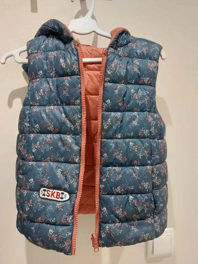 Chaleco reversible niña 5-6 años
