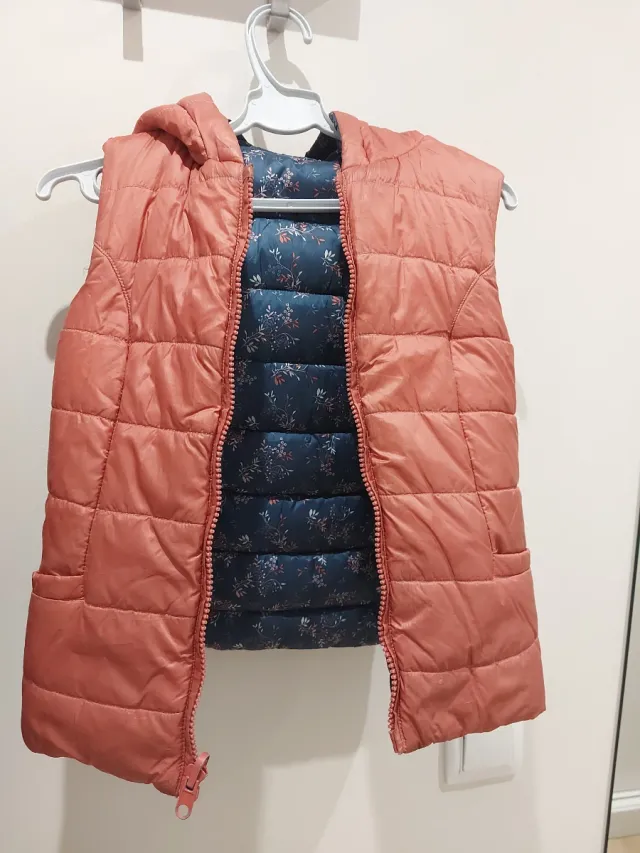 Chaleco reversible niña 5-6 años