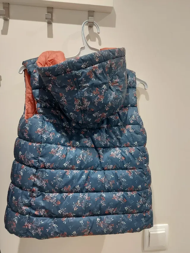 Chaleco reversible niña 5-6 años