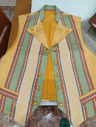 Chaleco fallero hombre multicolor