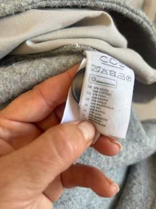 Abrigo COS Talla M -L Lana Algadon