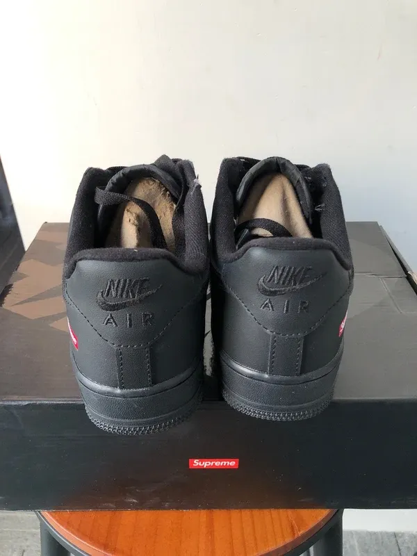 Nike Air Force 1 Low Supreme Black Talla 38-41