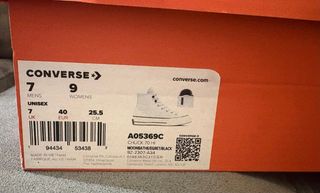 Converse Chuck 70 HI Talla 40 Nuevas