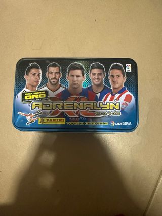 Caja Metálica Adrenalyn 2014-15 Serie Oro