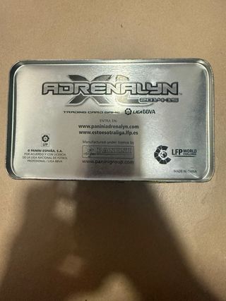 Caja Metálica Adrenalyn 2014-15 Serie Oro