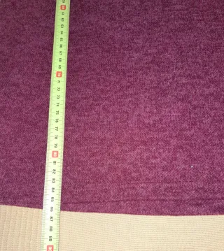 Vestido burdeos invierno